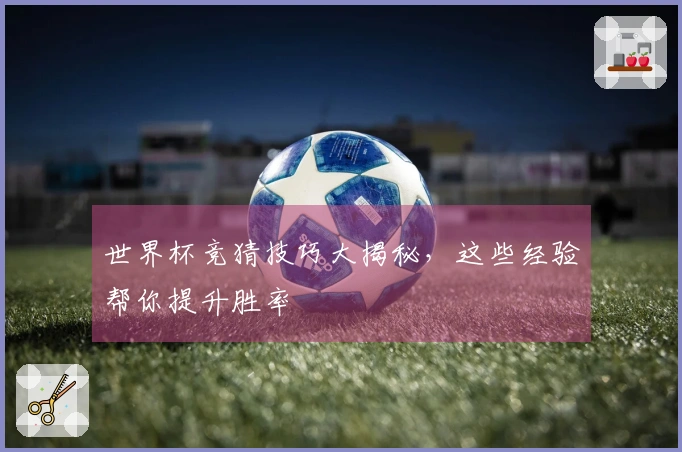 世界杯竞猜技巧大揭秘，这些经验帮你提升胜率