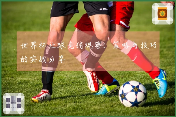 世界杯让球竞猜观察：策略与技巧的实战分享